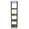 Household Essentials Jamestown 59" 5-Shelf Narrow Bookshelf
